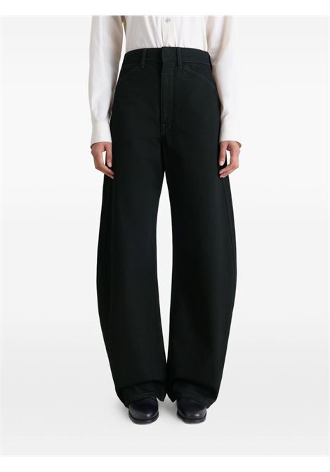 pantaloni hugh waisted curved donna neri LEMAIRE | PA1264 LD1055BK999